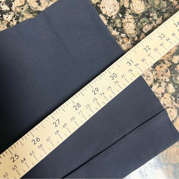 Derek Lam Drake Crop Trouser Viscose Blend Women's Pants Career Navy Size 14 - Picture 9 of 9